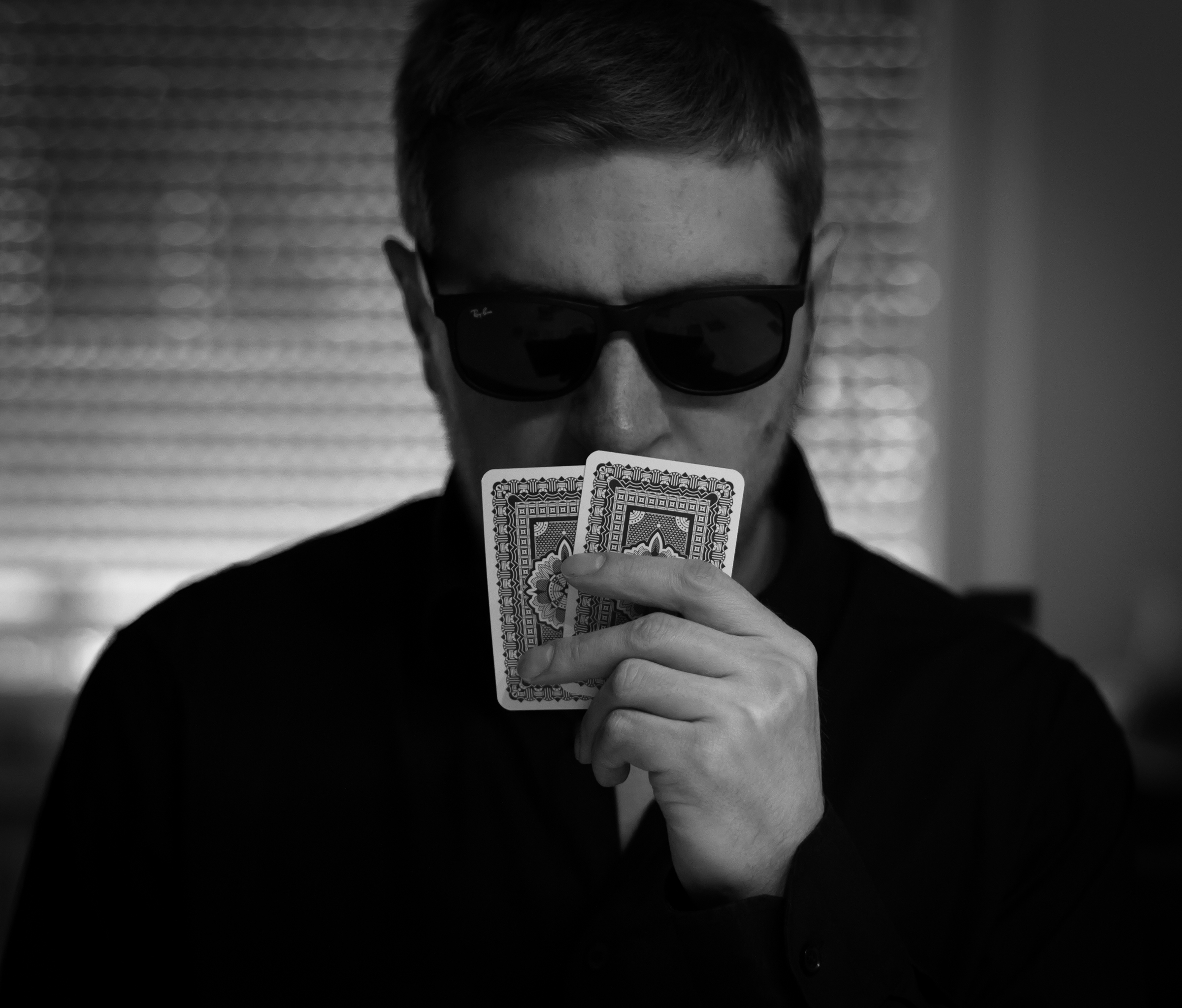 man, male, self, selfpic, selfportrait, poker, gaming © André Schunert